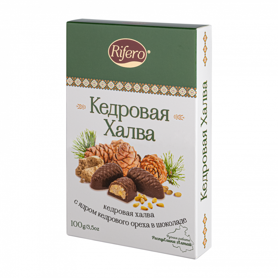 Риф и ко Конфеты "Кедровая халва" 100г   в Таганроге