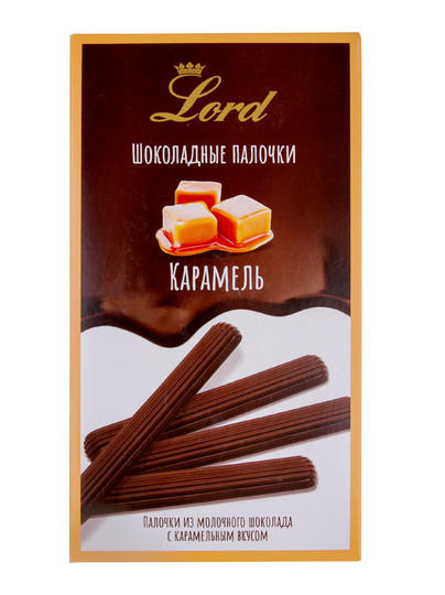  Палочки из молочного шоколада с карамельным вкусом, 80 гр в Таганроге