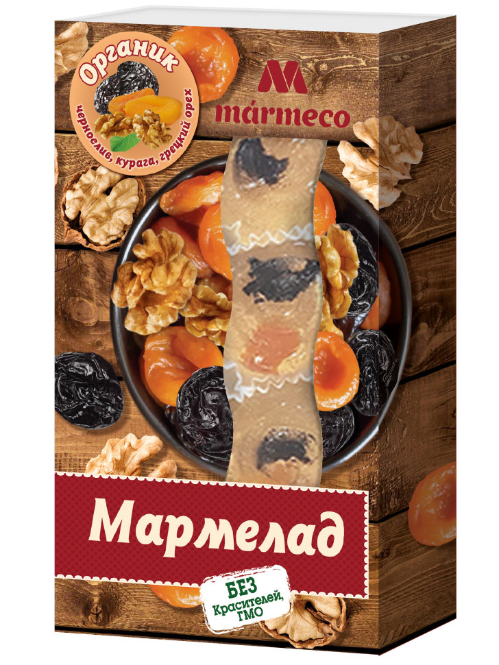  Мармелад "Органик"  Курага, Чернослив, грецкий орех, 180г  в Таганроге