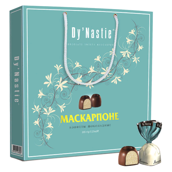 №3 Династия Сумка 170г Конфеты "Маскапроне" в Таганроге
